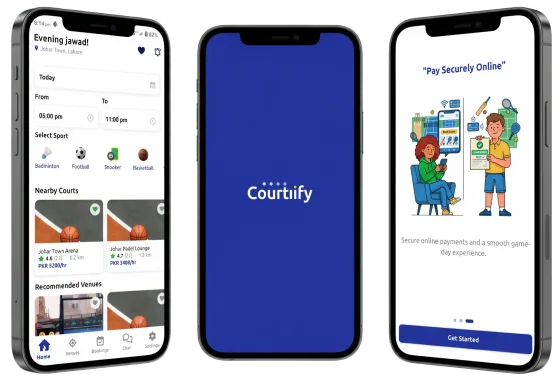 Courtiify mobile app